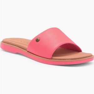 New! REEF Sunny Arrianah Pink Slide Sandals, 9